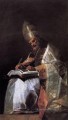 St Gregory Porträt Francisco Goya